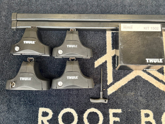 Thule square bar set for TOYOTA Avensis  4-dr Sedan 2009- Onwards (Normal Roof)