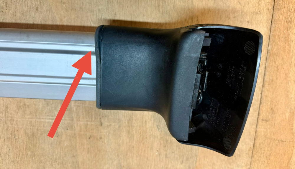 Thule 9595 & 4006, Wingbar Edge Black set for VOLVO XC60 , 08-17 SUV