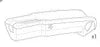 Thule 55085 Wheel tray cover - universal