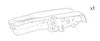 Thule 55095 Wheel tray cover (VII) - last position right