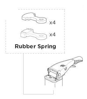 Thule Easyfold 3 Bike Carrier - Spare Parts