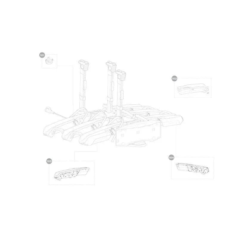 thule stroller replacement parts Thule EPOS 3 Spares – Genuine Replacement Parts