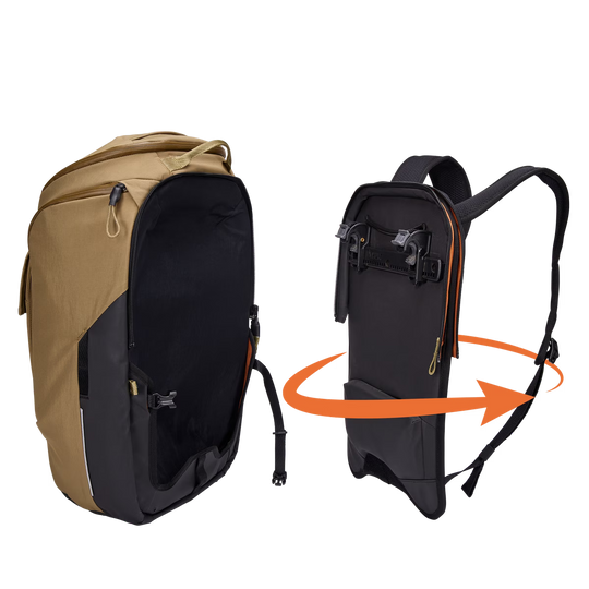 Thule Paramount hybrid bike pannier and backpack 26L