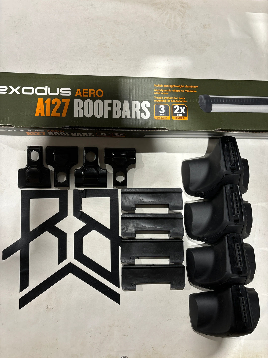 Roof Bar set for AUDI A3 03-12 (1417-FP4-A127)