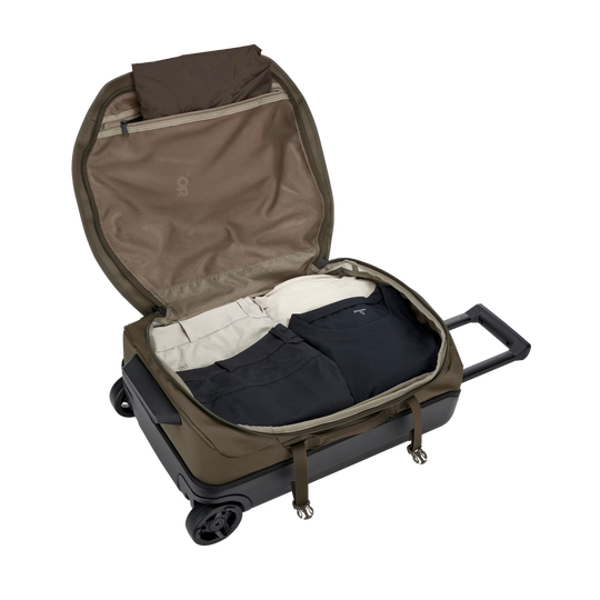 Thule Chasm carry on wheeled duffel suitcase