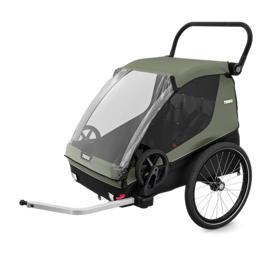 Thule Courier kids, dog, cargo bike trailer