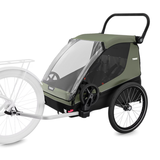Thule Courier kids, dog, cargo bike trailer