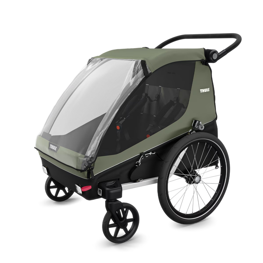 Thule Courier kids, dog, cargo bike trailer