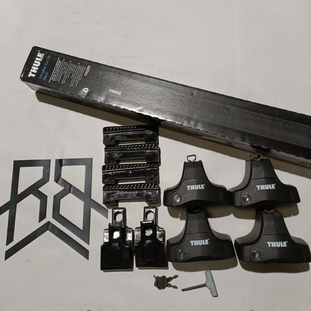 Thule Wingbar Evo set for Lexus CT 200H (1636 - 754 - 711220) Very Rare