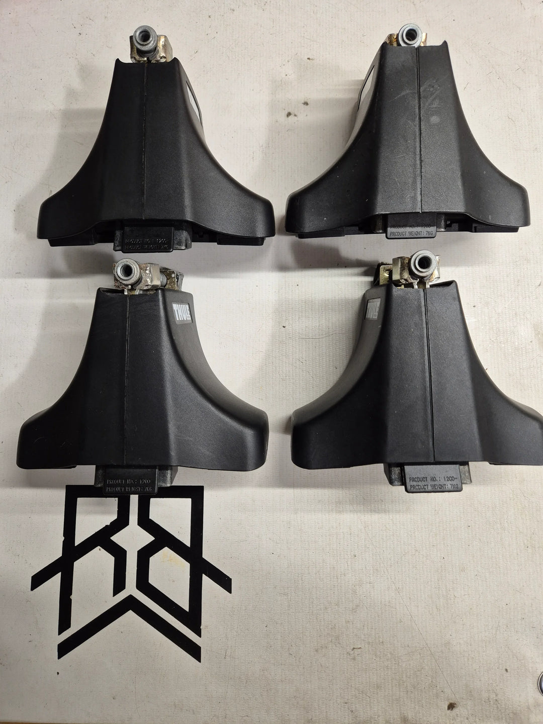 Thule 750 Footpack Prior to 754) – Roof Boxed