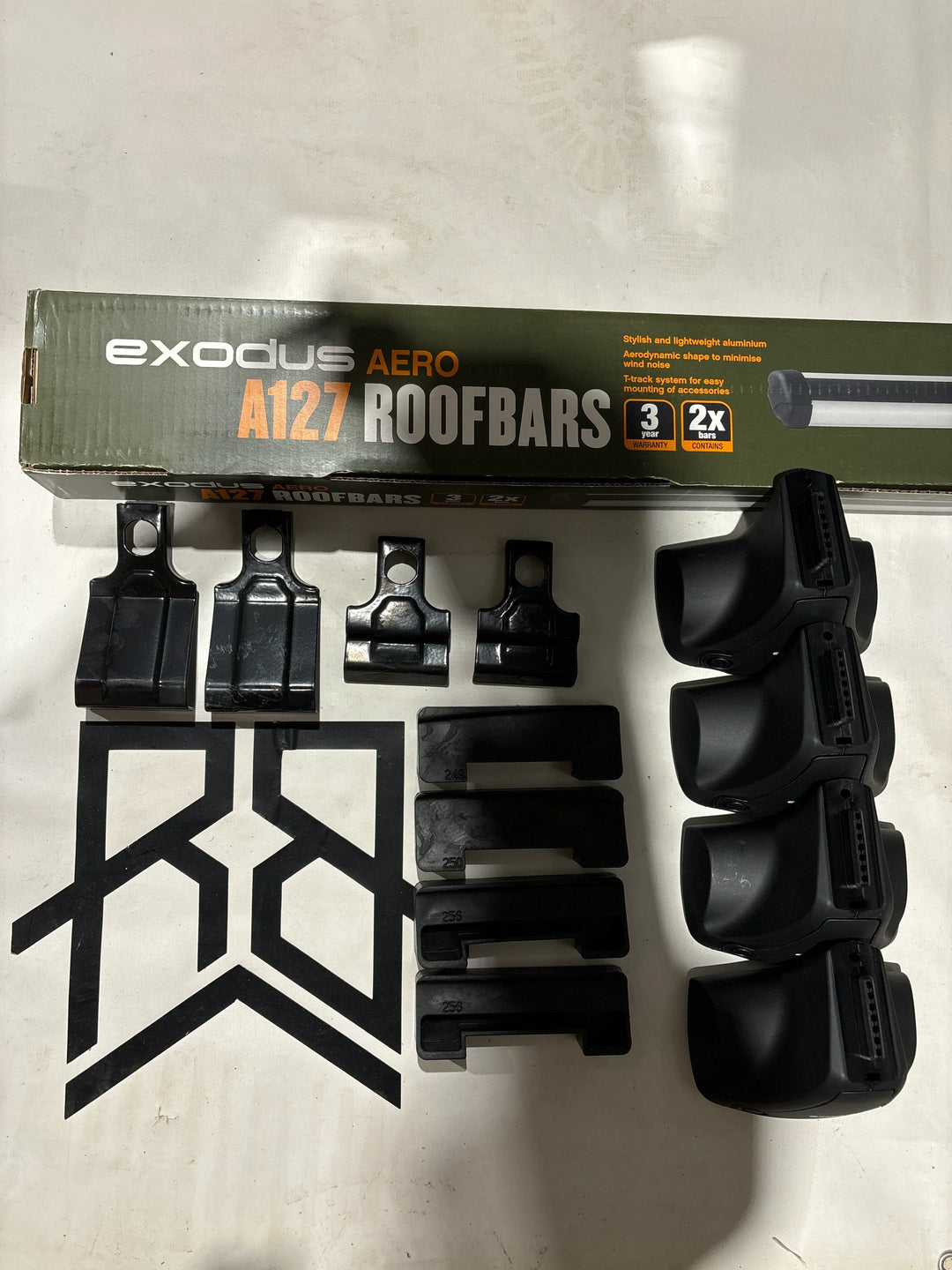 Roof Bar set for HONDA Civic 06-11 Hatchback (1416-FP4-A127)