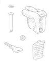 Thule 55672 - Bike arm head