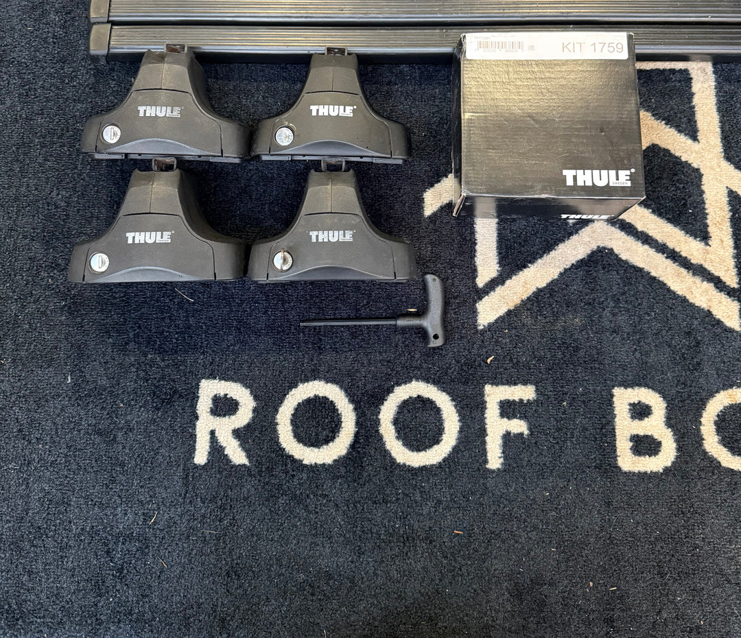 Thule square bar set for FORD Kuga MK II 2012 -2020 (Normal Roof)