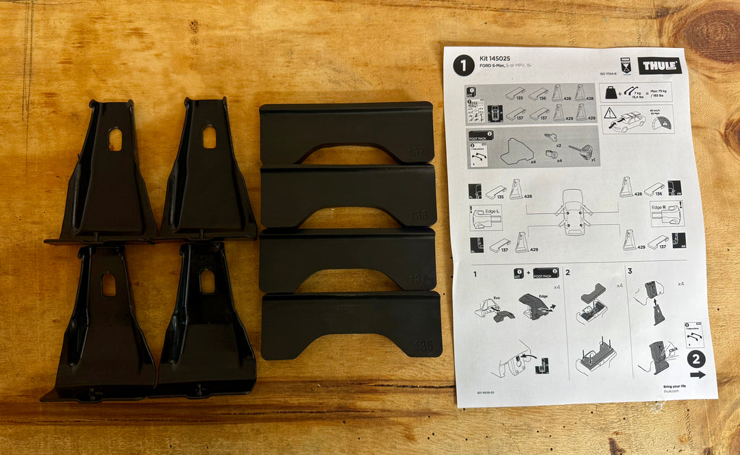 Thule 5025 Fitting Kit - FORD S-Max, 5-dr MPV, 15- Used