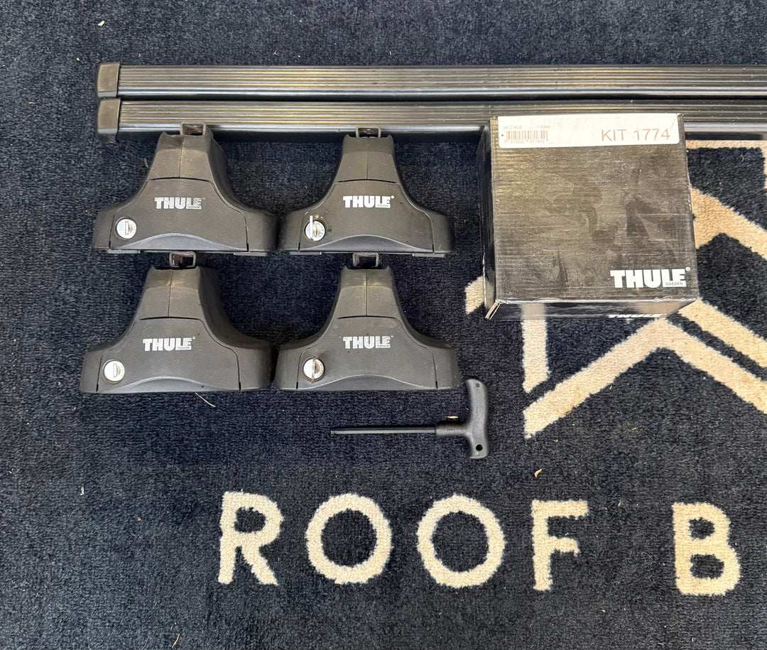 Thule square bar set FORD MONDEO MK IV Hatchback 2015 onward ( Normal Roof)