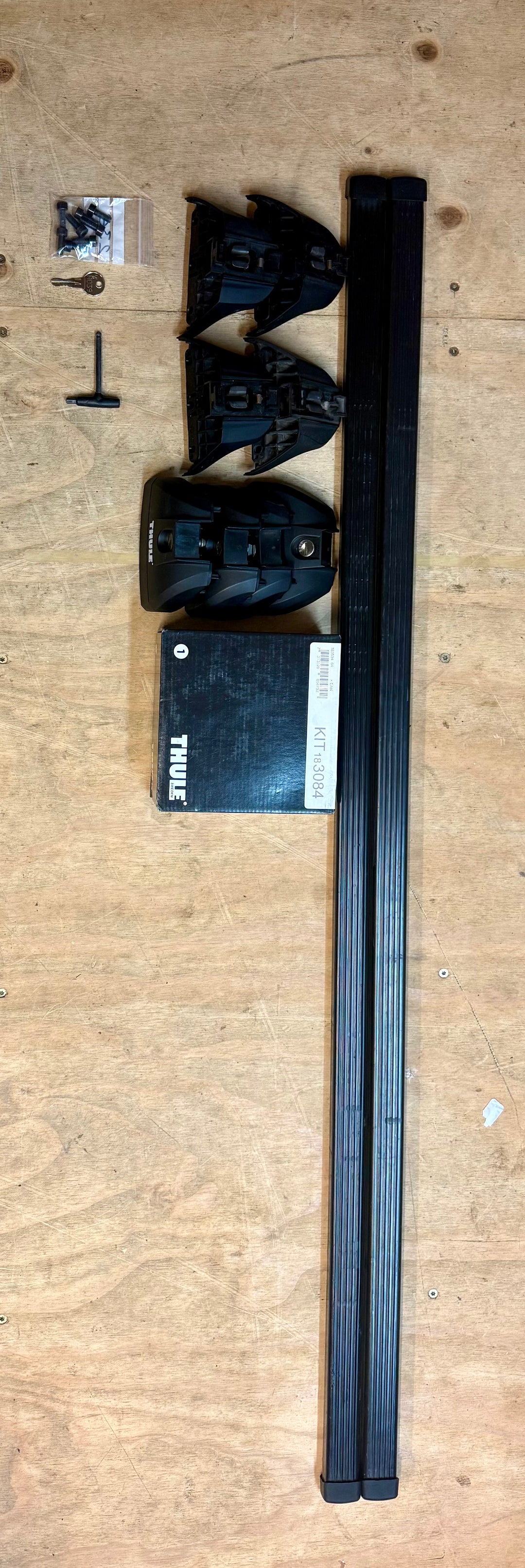 Thule square bar set MERCEDES V-Class, Viano & Vito