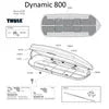 Thule 14161 - Base Mat Set Dynamic 800