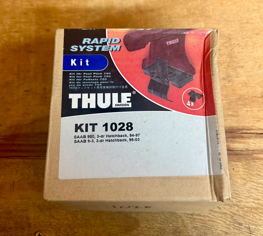 Thule 1028 fitting kit - SAAB 900, 3-dr Hatchback, 94-97
SAAB 9-3, 3-dr Hatchback, 98-03