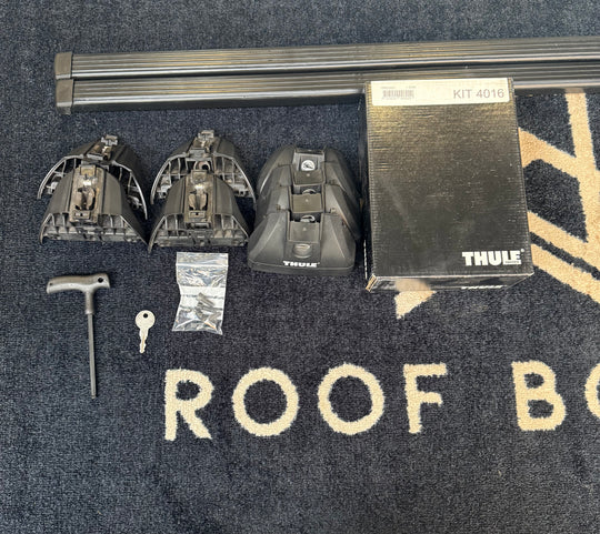 Thule square bar set FORD Transit Connect 4-dr Van 2014-Onwards- (Flush Rails)
