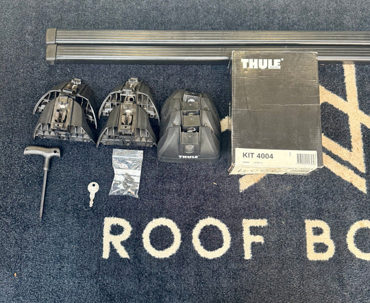 Thule square bar set KIA Carens (Mk. II)	5-dr MPV 2007-2012 - (Flush Rails)