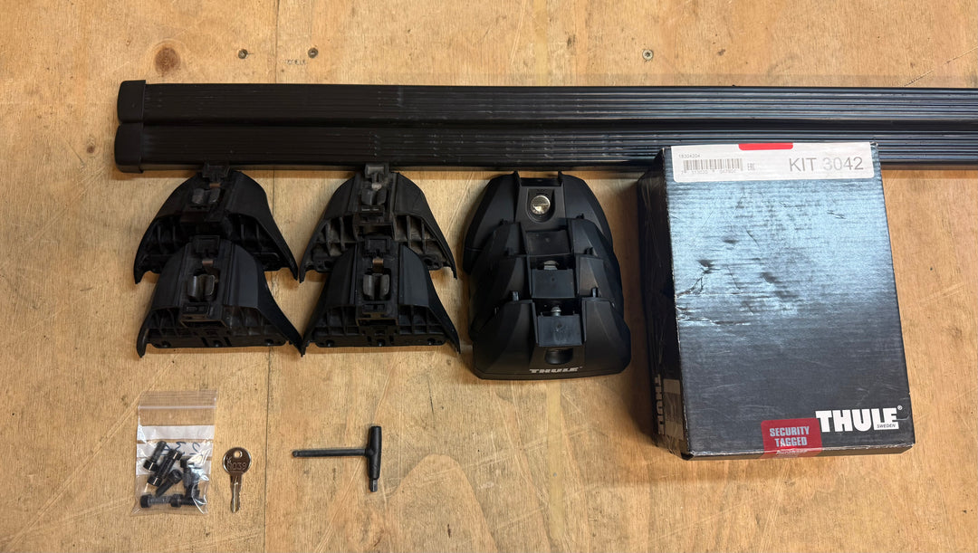 Thule square bar set for HONDA CR-V 2007 -2011 (Fixed Points)