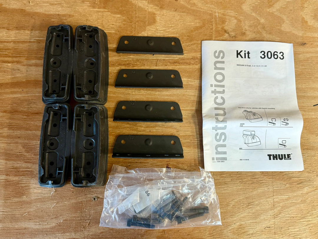 Thule 3063 Fitting Kit - NISSAN X-Trail, 5-dr SUV, 01-06 - Used