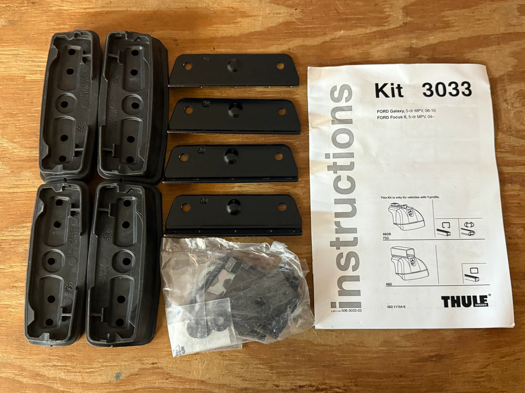 Thule 3033 Fitting Kit - FORD Galaxy, 5-dr MPV, 06-10 & Others Condition: Used