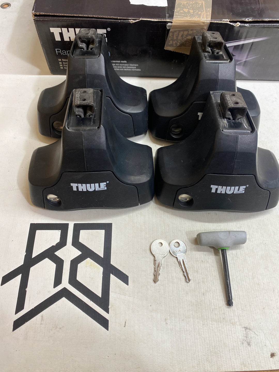 Thule 754 Footpack  - Used in good condition