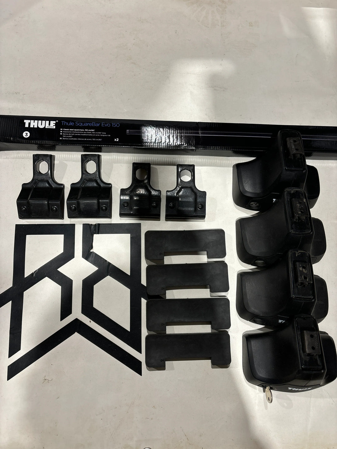 Thule Roof bar set for HONDA FR-V 04-09 (1381-754-712500)