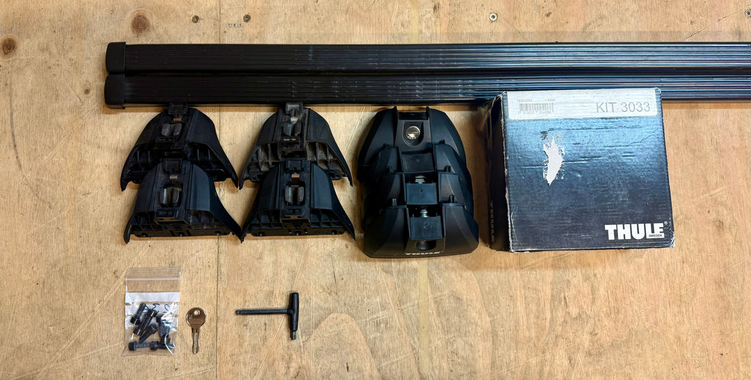 Thule square bar set for FORD Focus Estate 04-09 & Galaxy 06-10 (T-Tracks)