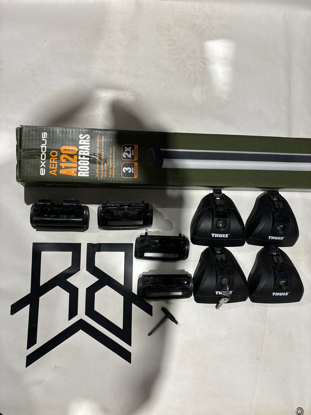 Roof bar set for BMW X1 09-15 (4013-753-A120)