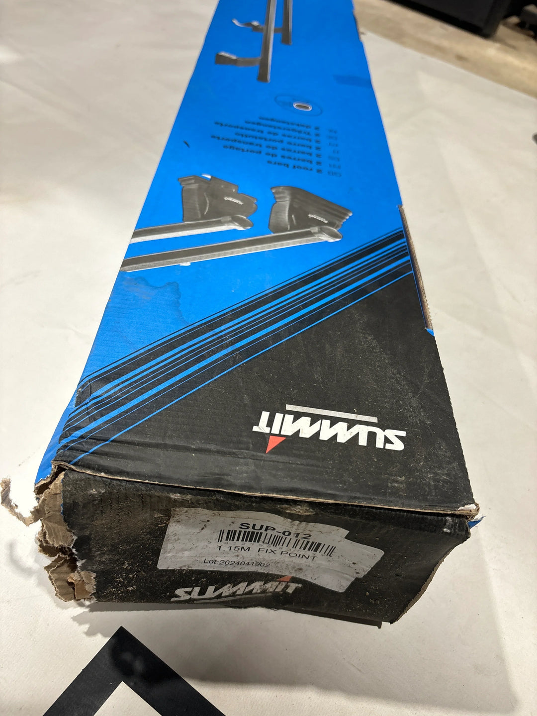 SUP-012 Summit Multi Fit Roof Bars - 1.17m (Damaged Box)