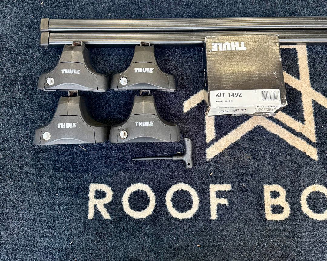 Thule square bar set for HONDA Accord Saloon 08- 2014 ( Normal Roof)