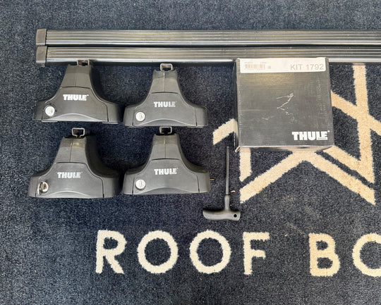 Thule square bar set for HONDA Vezel  5-dr SUV 2014-2021 (Normal Roof)