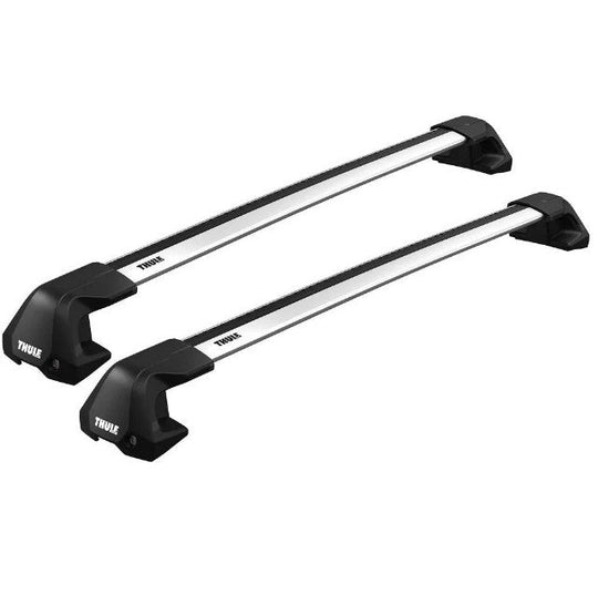 Thule Roof Bar Set for HYUNDAI Sonata (LF) 4-dr Saloon 2015-2020 - Normal Roof (Wingbar Evo Edge - Silver)