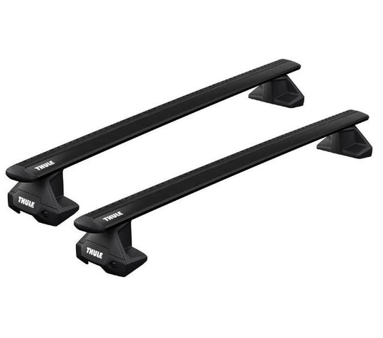 Thule WingBar Evo Black Roof Bar Set for Hyundai Tucson 2021–2027 Normal Roof