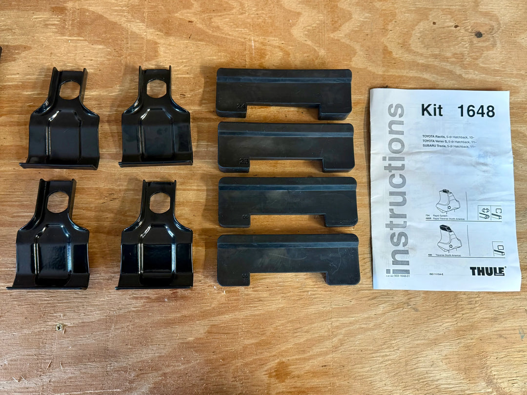 Thule 1648 Fitting Kit - TOYOTA Ractis 2010- and others - Used