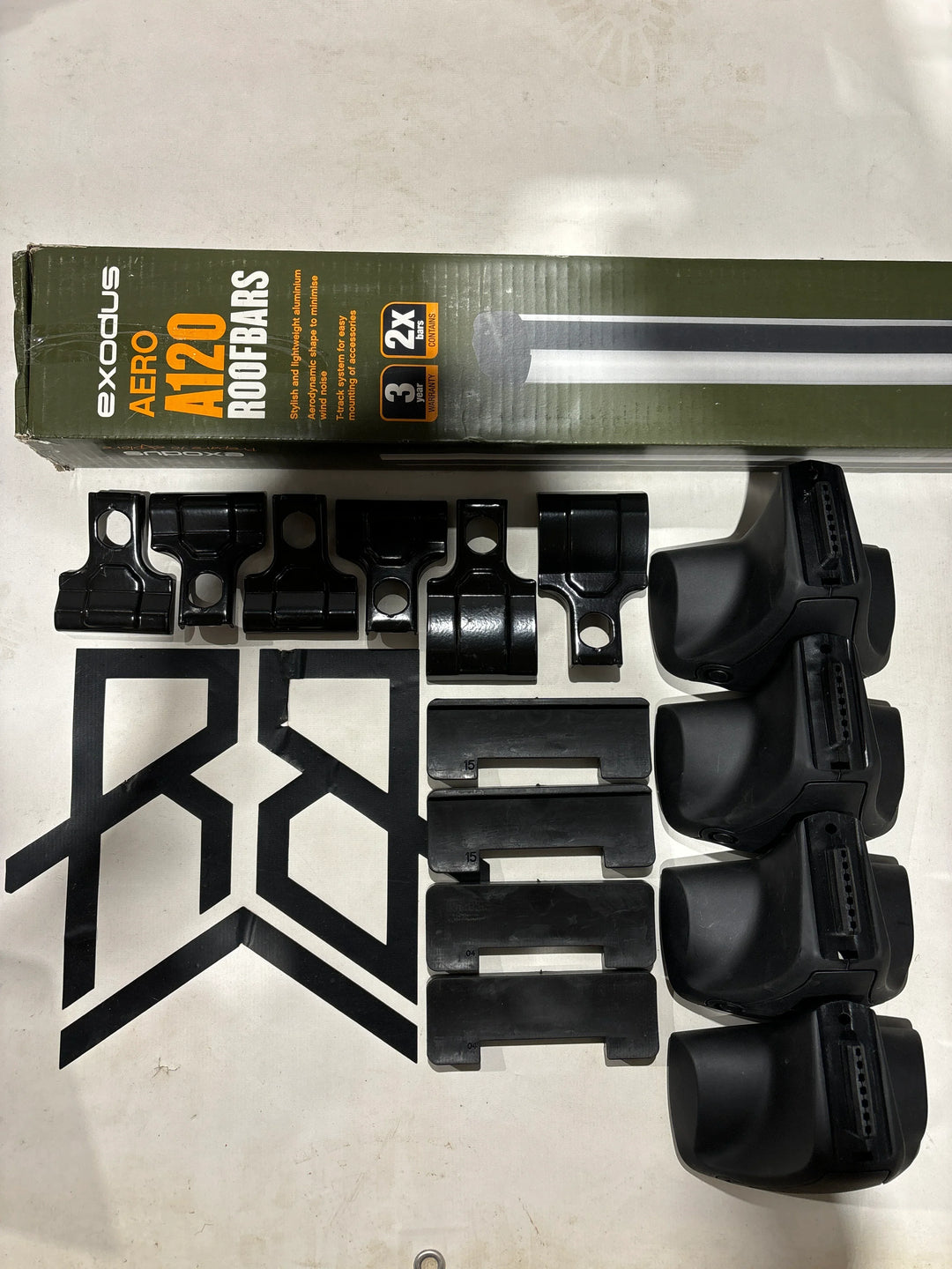 Roof Bar set for MG ZR 02-05 & Rover 25 00-05 (1044-FP4-A120)