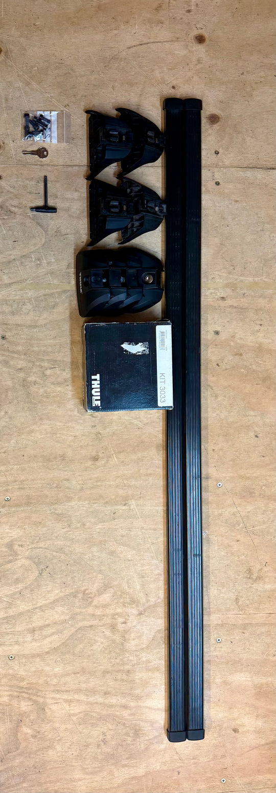 Thule square bar set for FORD Focus Estate 04-09 & Galaxy 06-10 (T-Tracks)