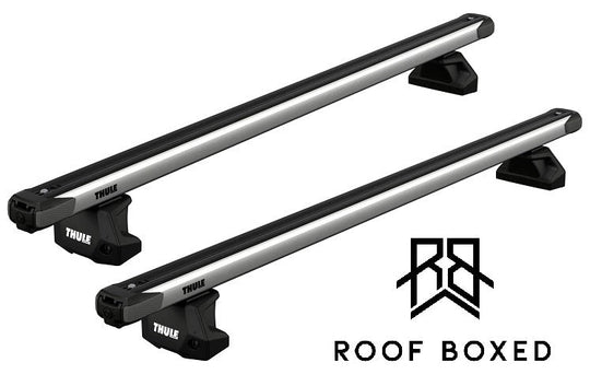 Thule Roof Bar Set FIAT Scudo 4-dr Van 2007-2016 - Fixed Points (Slide - Ideal for Easy Loading)