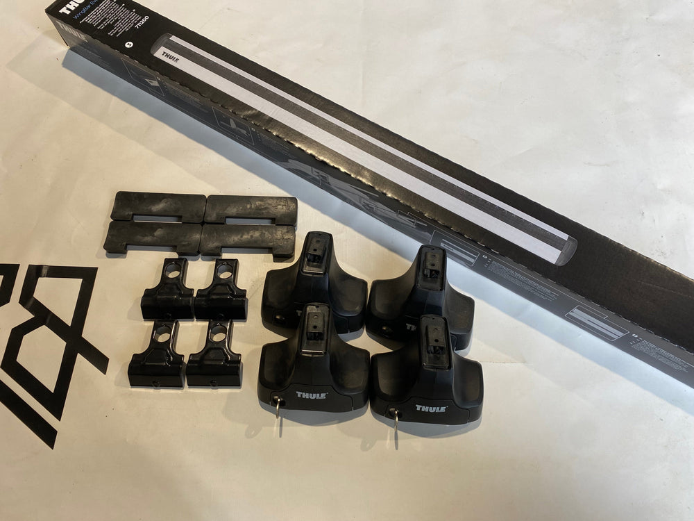 Thule Wingbar Set For FORD Focus, 5-dr Hatchback, 98-03, 04 & Others ( 1129, 754, 711200)