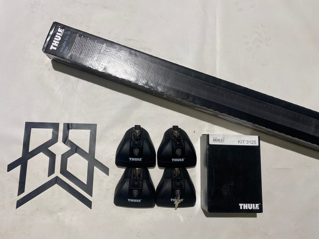 Thule WIngbar Evo Black set for MERCEDES CLA Coupe (C117) (3125 - 753 - 711220)