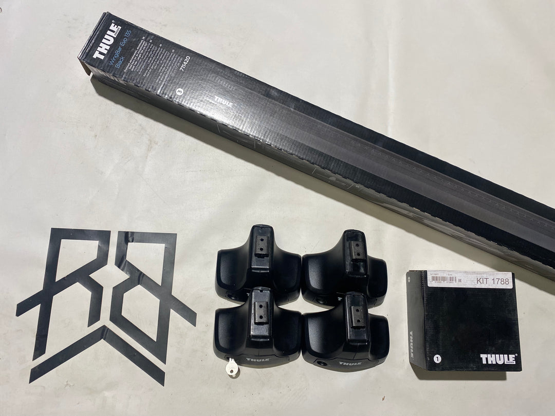 Thule Wingbar Evo Black set for JEEP Renegade 15- (1788 - 754 - 711420)