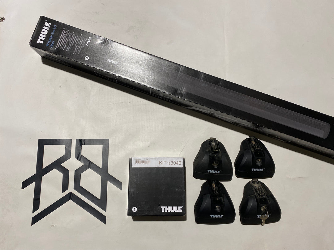 Thule Wingbar EvoSet Black LAND ROVER Defender 90 100 110 2020 onwards T Track 3040 753 711320