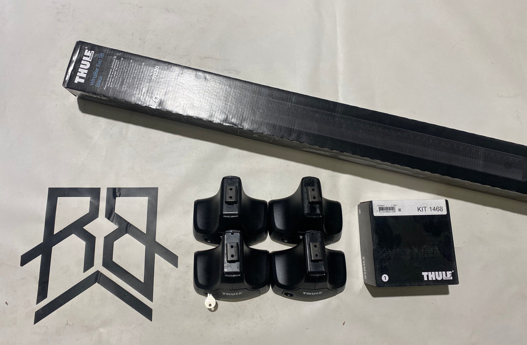 Thule Wingbar Evo Black  TOYOTA 1st & Urban Cruiser (1468 - 754 - 711220) Normal Roof