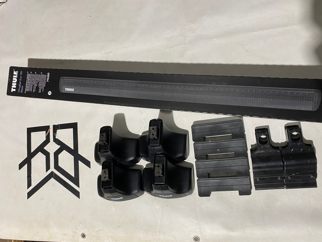 Thule Roof bar set for NISSAN Navara 2005- (No Rails) ( 1408, 753, 711420)