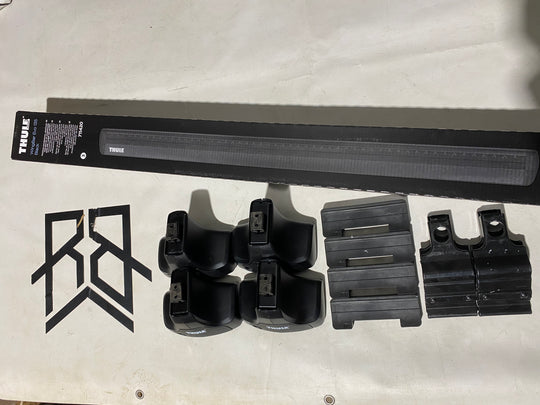 Thule Roof bar set for NISSAN Navara 2005- (No Rails) ( 1408, 753, 711420)