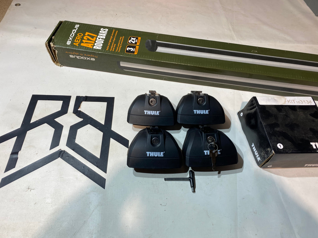 Roof Bar Set For TOYOTA Highlander, 5-dr SUV, 14- & Others (3134 753 a127)