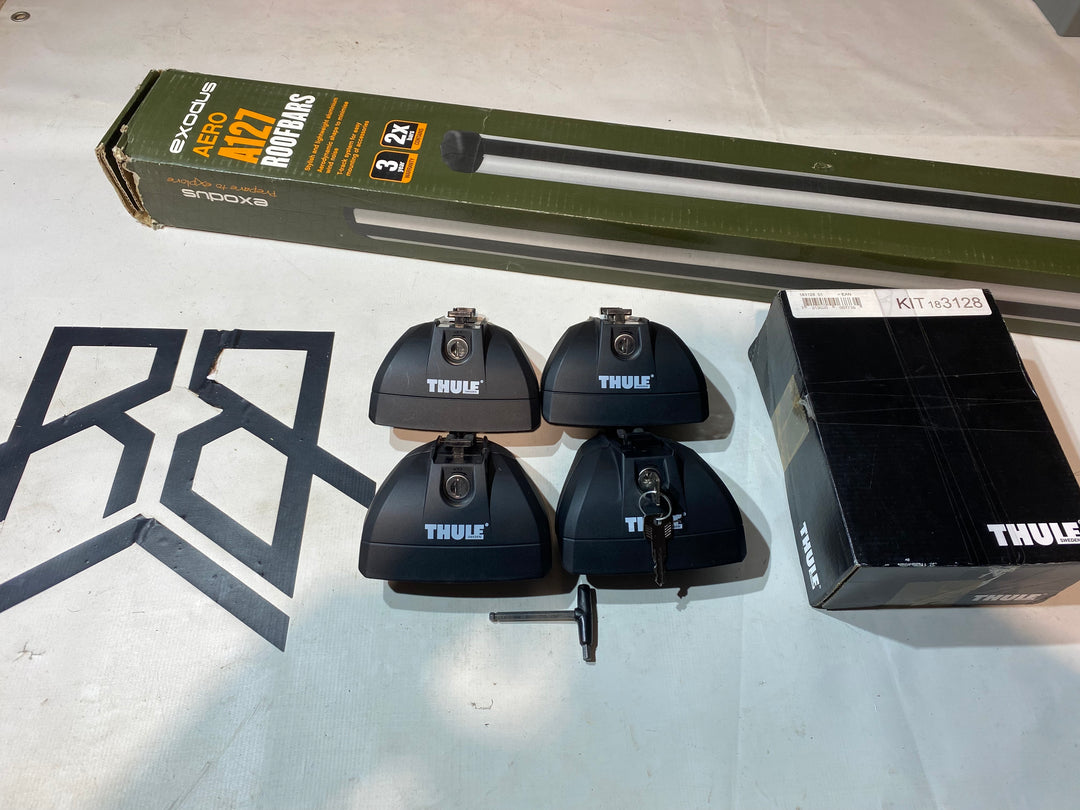 Roof Bar Set For MITSUBISHI Outlander, 5-dr SUV, 13– (3128, 753, A127)