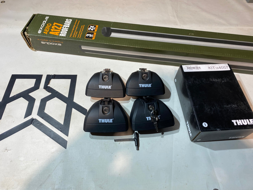 Roof Bar Set For KIA Carnival, 5-dr MPV, 15- (4057 753 a127)